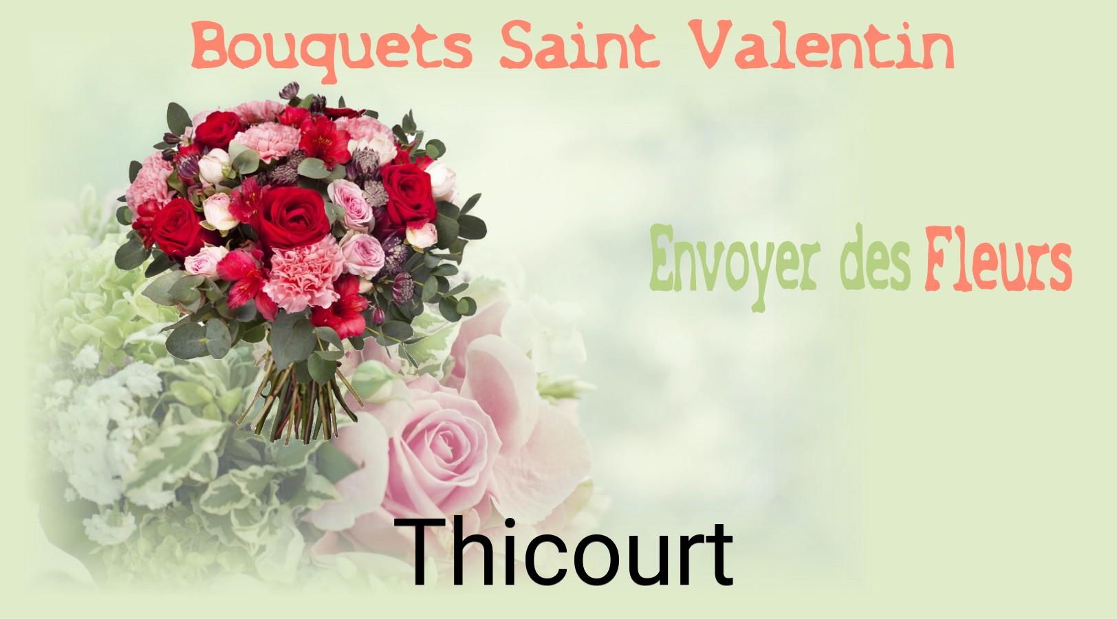 Roses de Saint-Valentin livrées à Thicourt